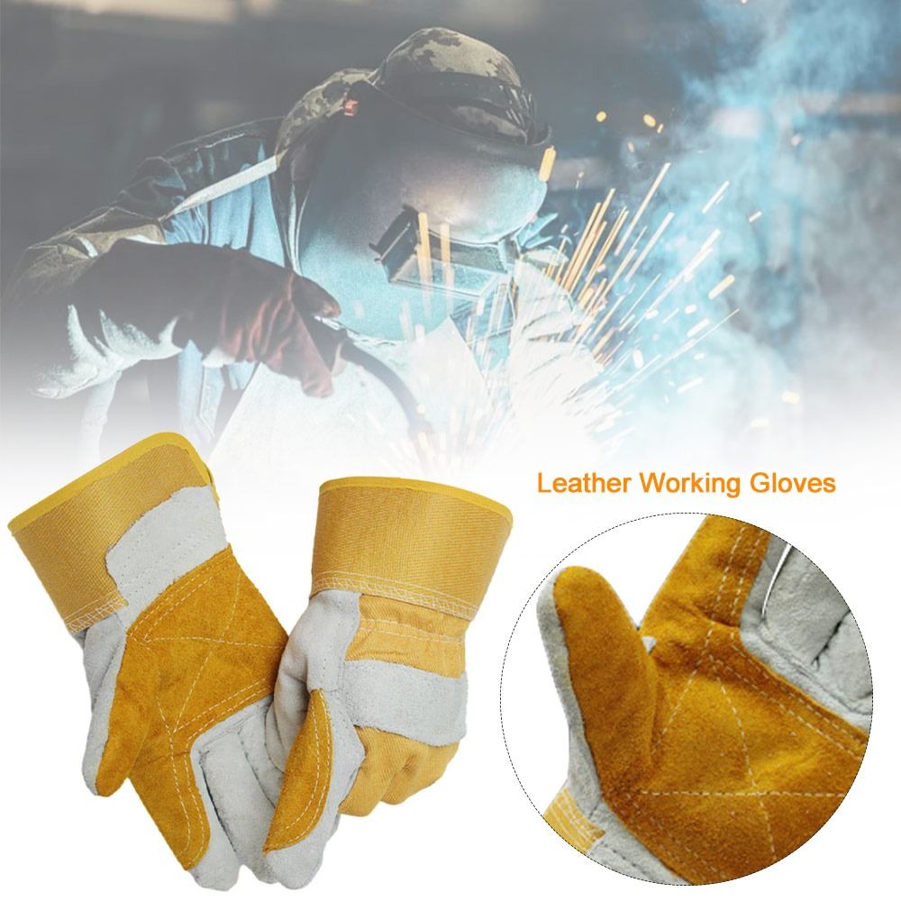 Leather Work Organiser - Gants de soudage en cuir de