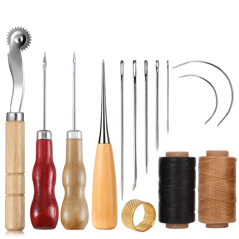 Leatherwork Needles - Kit de couture artisanal du cuir,