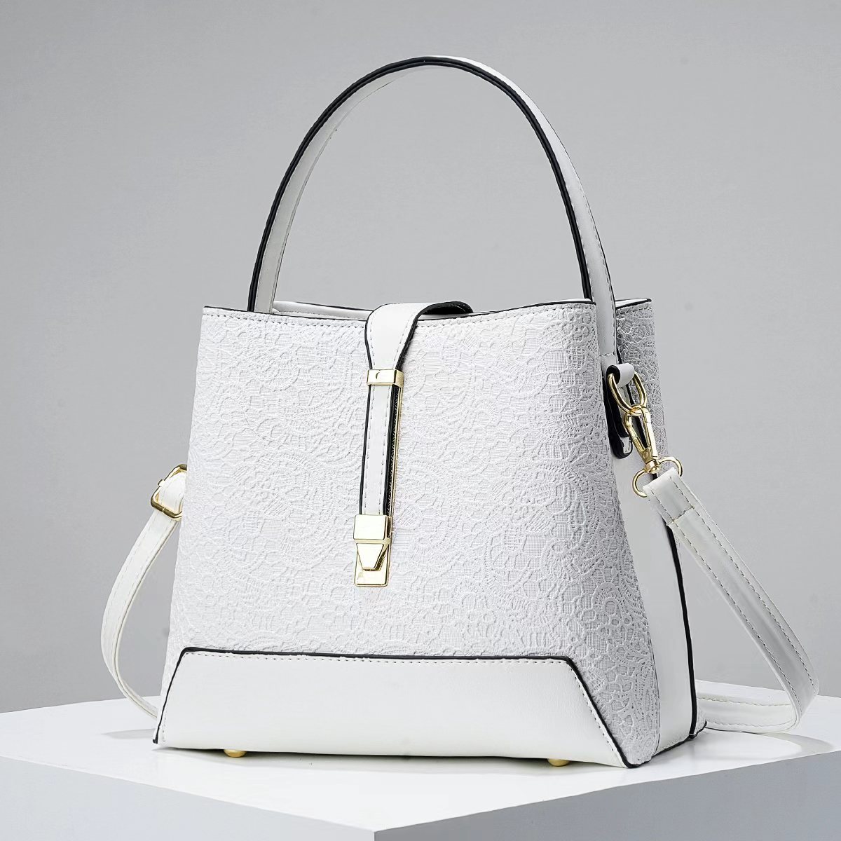 Leather Work Handbags - Nouveau Sac fourre-tout de luxe en