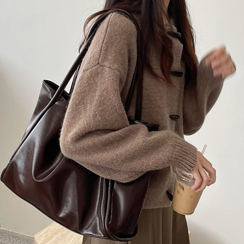 Leather Work Handbags - Nouveau Sac à Bandoulière Vintage 2026