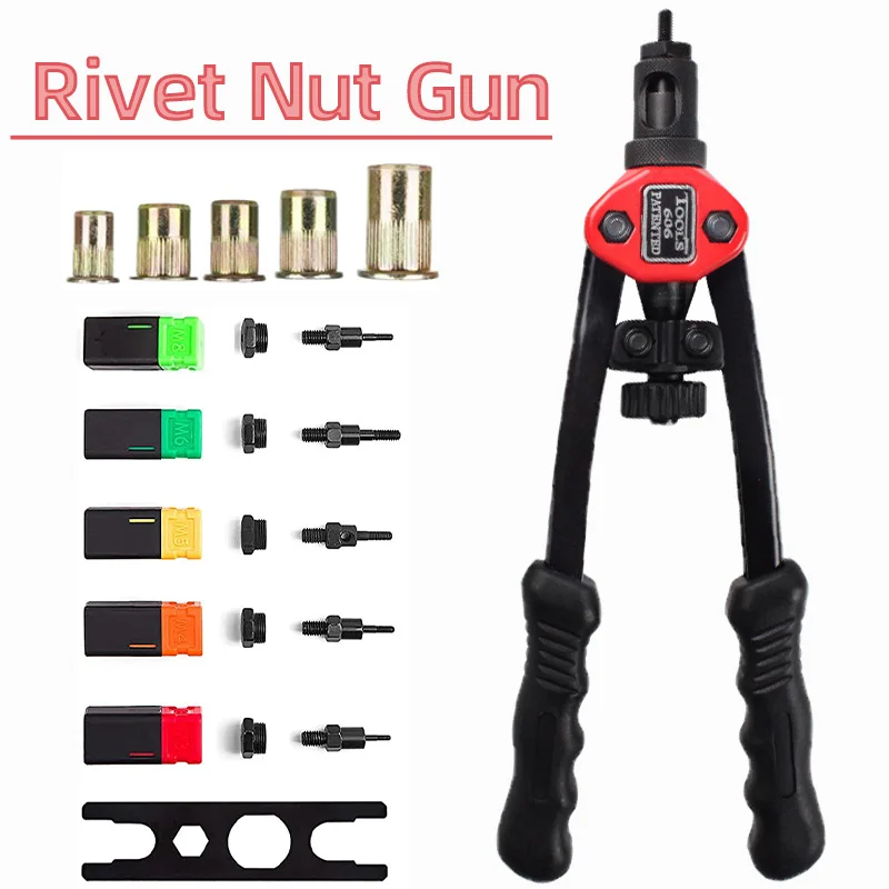 Rivet Setter Tool - Pistolet à écrou à rivets à