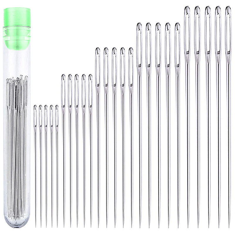 Leatherwork Needles - Lot de 25 grandes aiguilles à