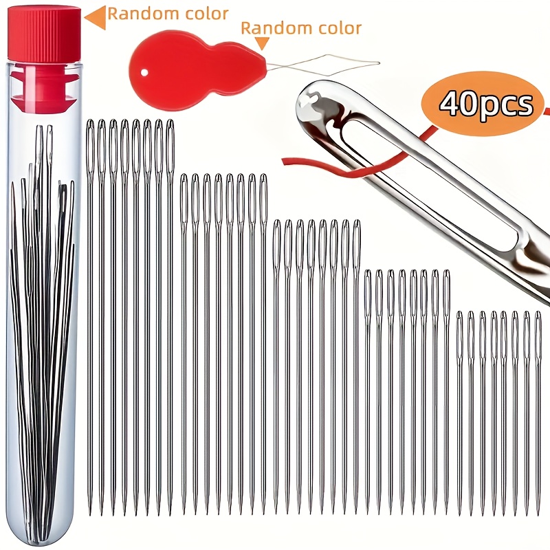 Leatherwork Needles - 40 aiguilles à coudre à la