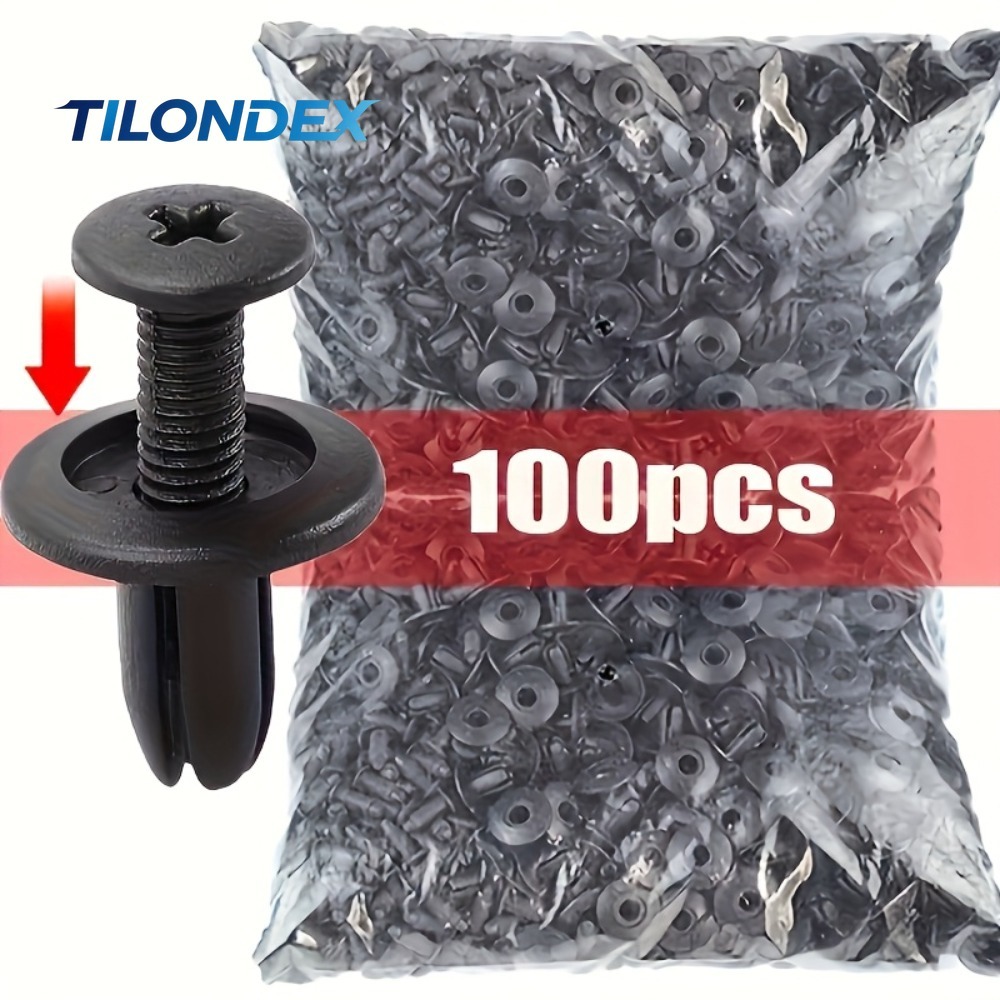 Rivet Setter Tool - TILONDEX Lot de 100 attaches automobiles