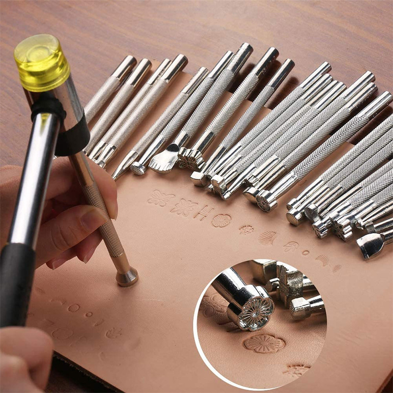 20 outils de marquage pour cui - Leather Work Organiser avis et prix