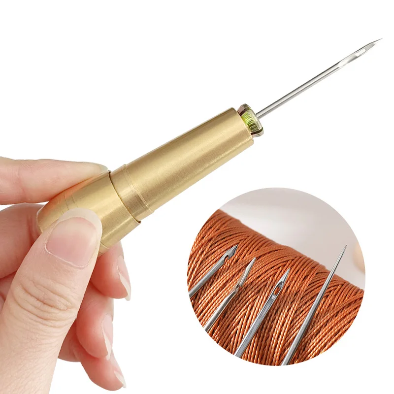 Kit de couture en cuir avec po - Leatherwork Needles avis et prix