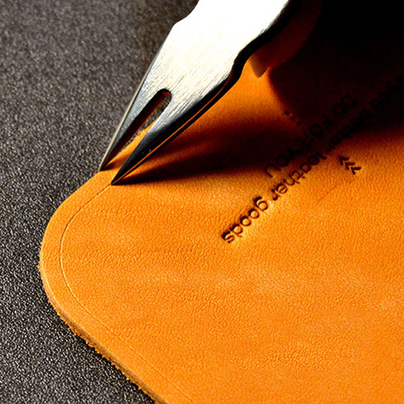 1Pc cuir fente peu profonde bo - Leather Work Organiser avis et prix
