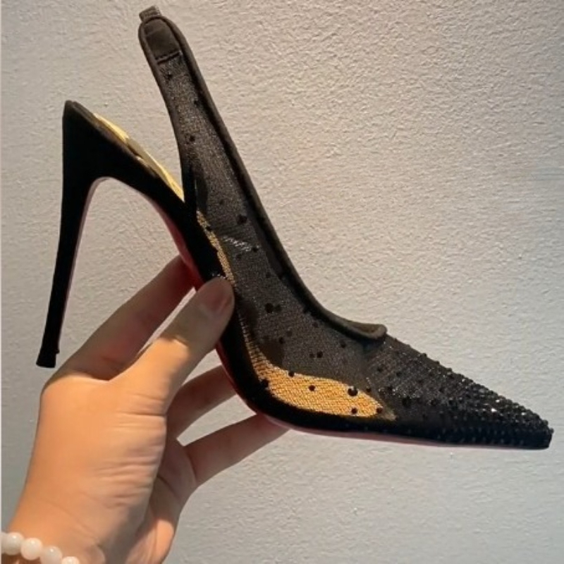 Sandales à talons aiguilles po - Leather Work Heels avis et prix