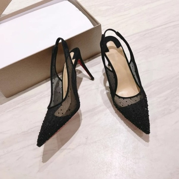 Sandales à talons aiguilles po - Leather Work Heels avis et prix