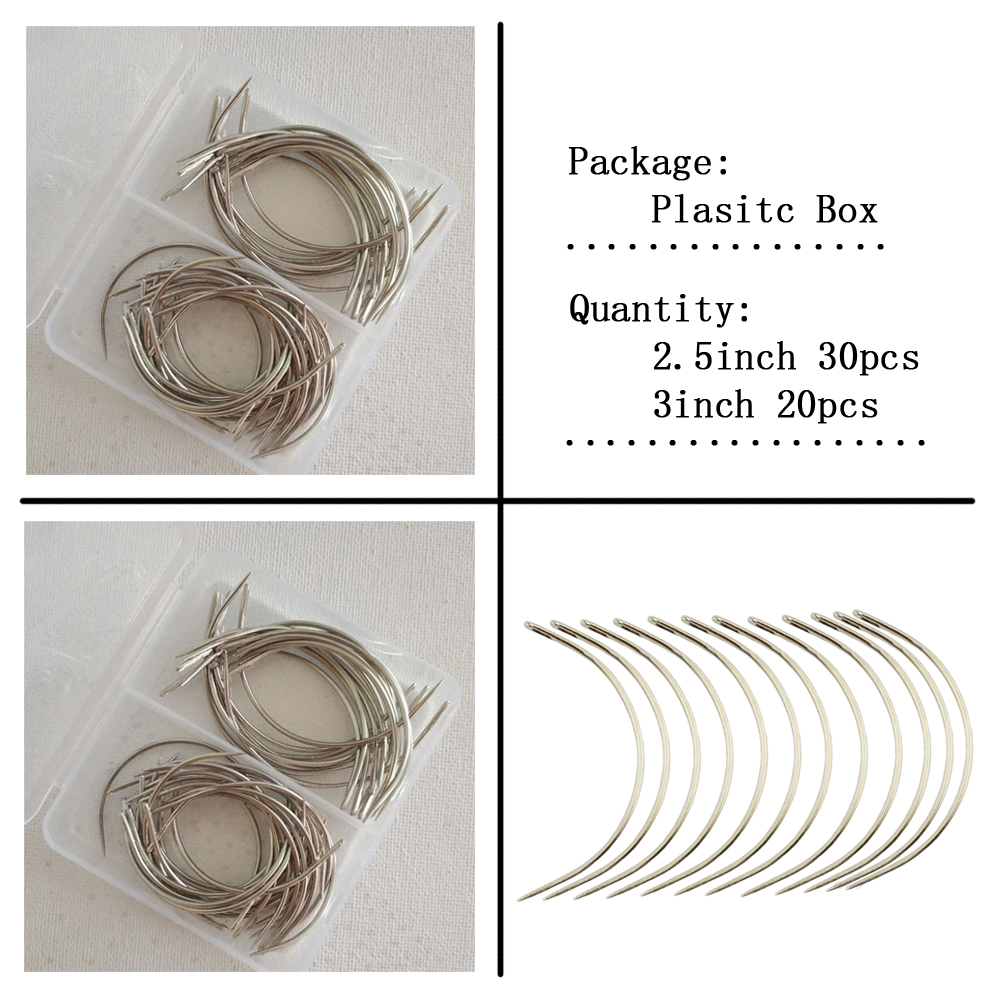 Aiguilles à tisser incurvées d - Leatherwork Needles avis et prix