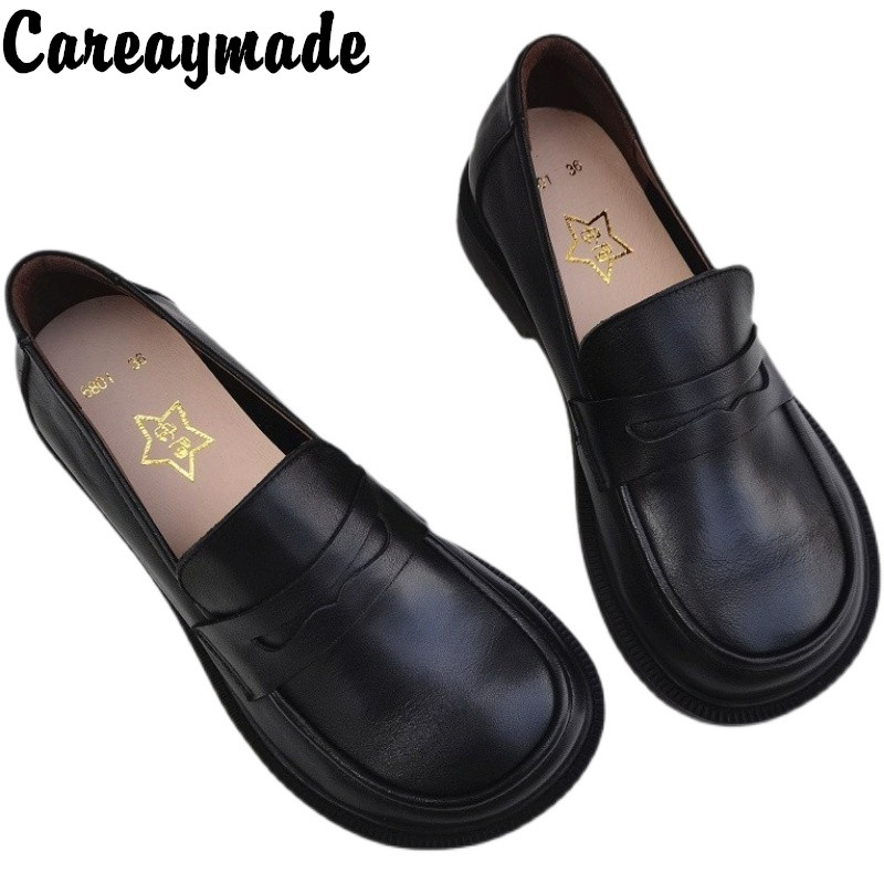 Careaymade-Chaussures Oxford e - Leather Work Heels avis et prix