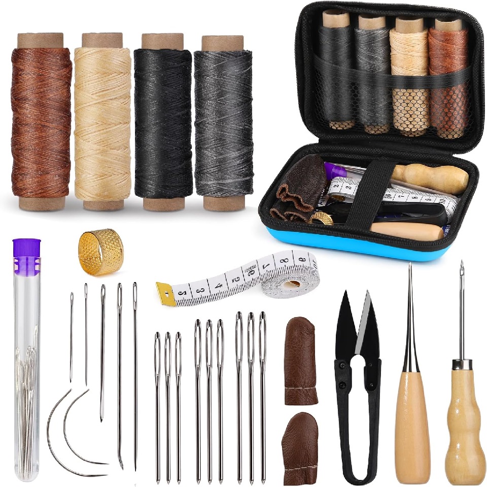BUDDUR-Kit d'outils de couture - Leatherwork Needles avis et prix