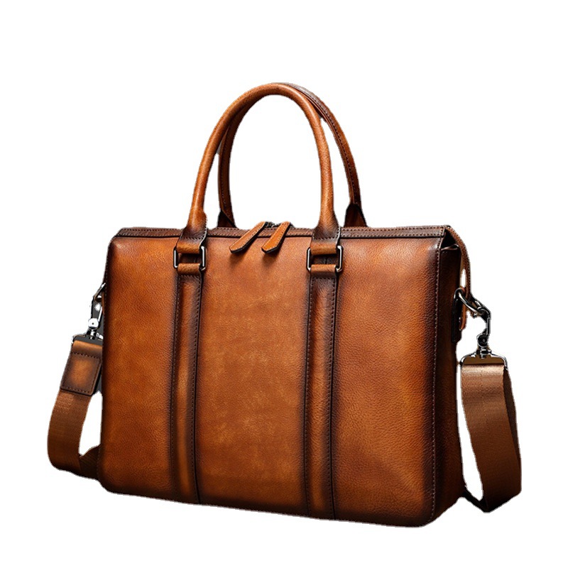 Porte-documents en cuir pleine - Leather Work Handbags avis et prix