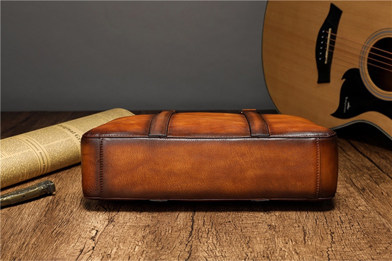 Porte-documents en cuir pleine - Leather Work Handbags avis et prix