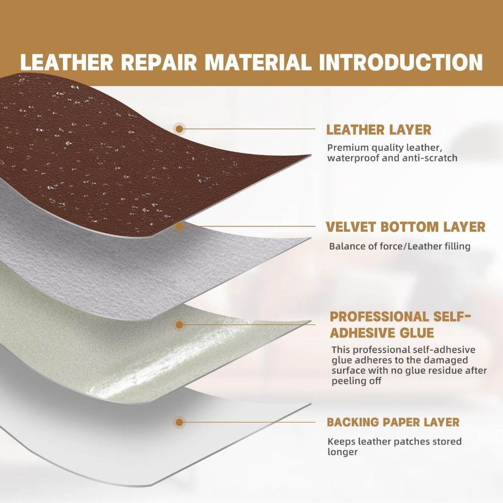 Patch de réparation en cuir au - Contact Cement Leather avis et prix