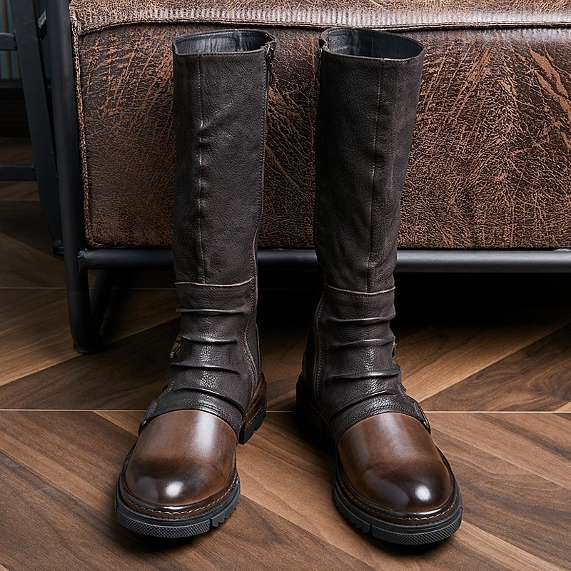 Chaussures médiévales rétro en - Leather Work Pants avis et prix
