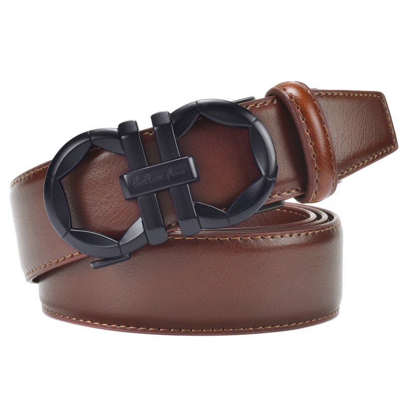 Ceinture à cliquet pour hommes - Leather Work Pants avis et prix