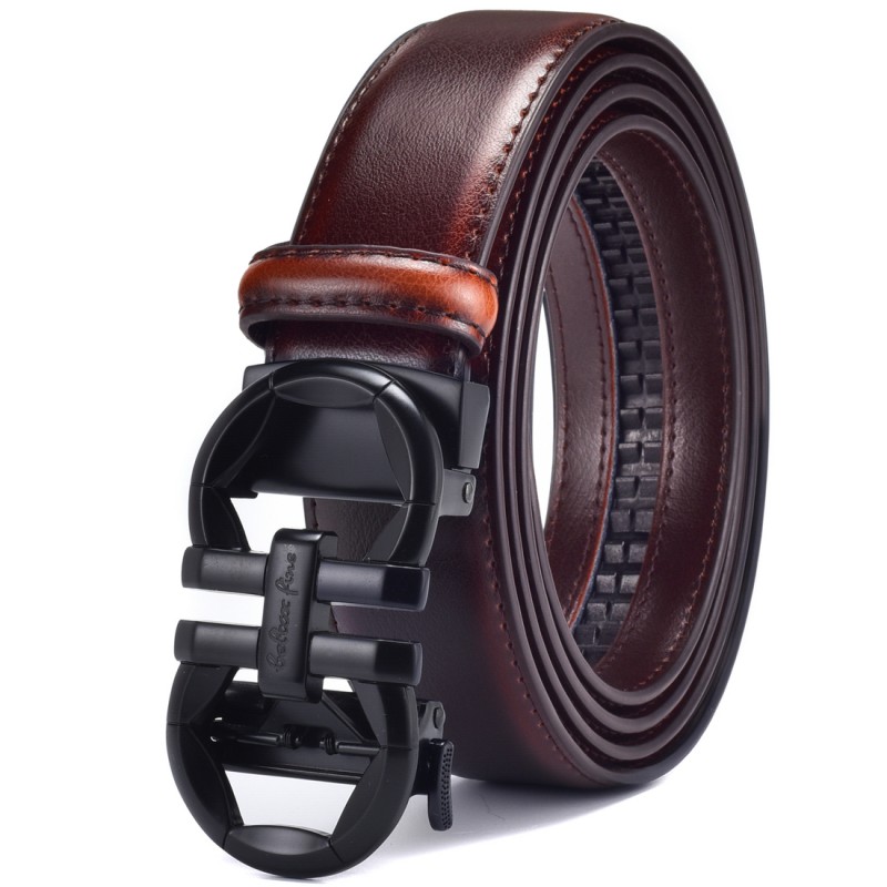 Ceinture à cliquet pour hommes - Leather Work Pants avis et prix