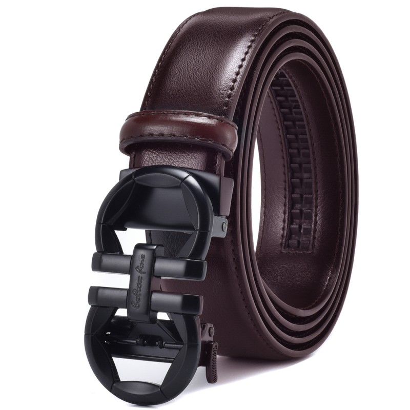 Ceinture à cliquet pour hommes - Leather Work Pants avis et prix