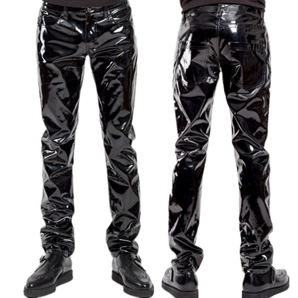 Pantalon en Latex PVC brillant - Leather Work Pants avis et prix