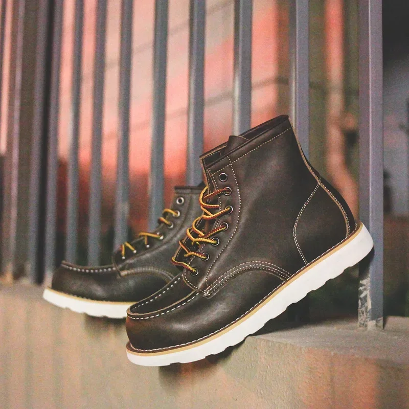 Bottes en cuir véritable pour  - Leather Work Organiser avis et prix