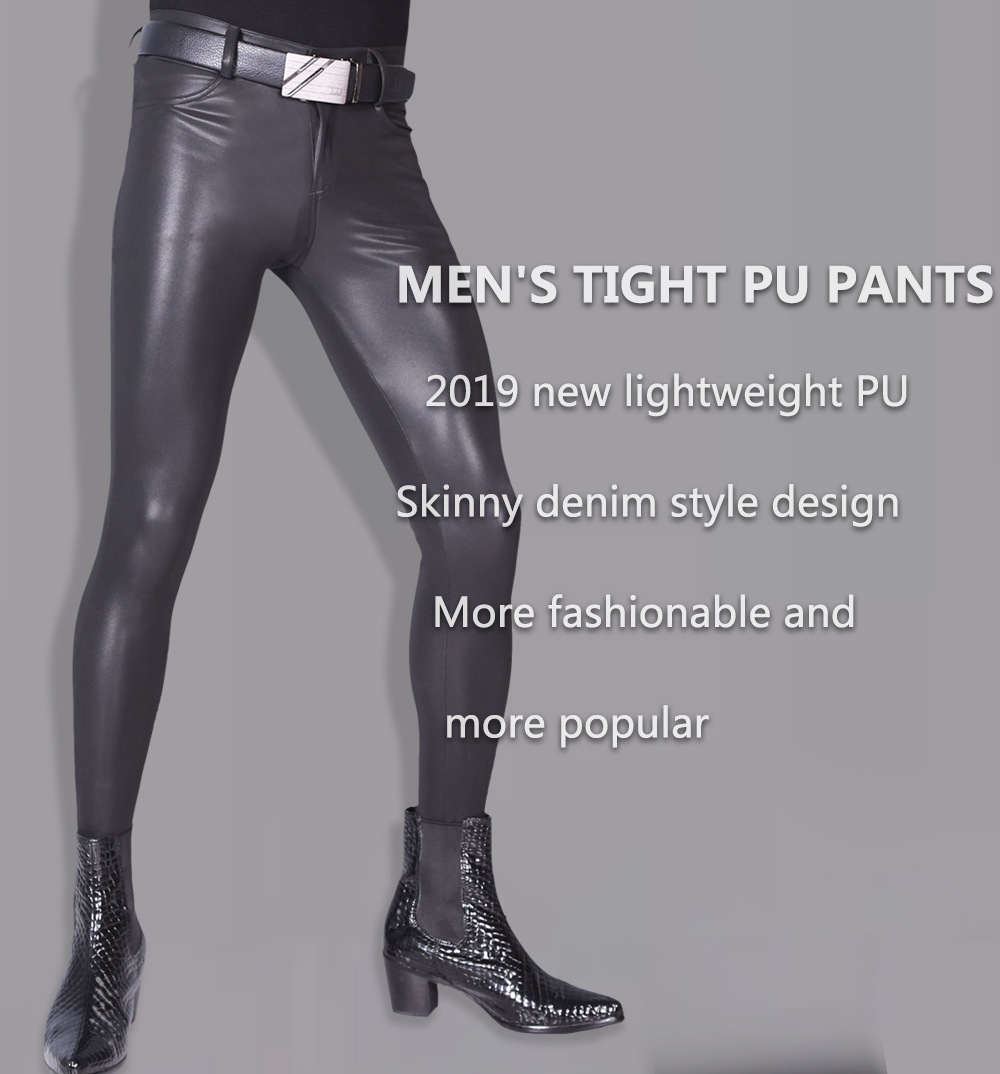 Mode jean moulant pantalon déc - Leather Work Pants avis et prix