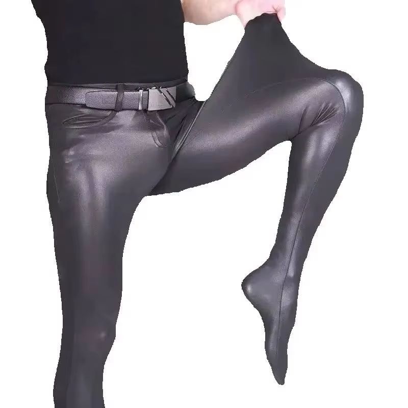 Mode jean moulant pantalon déc - Leather Work Pants avis et prix