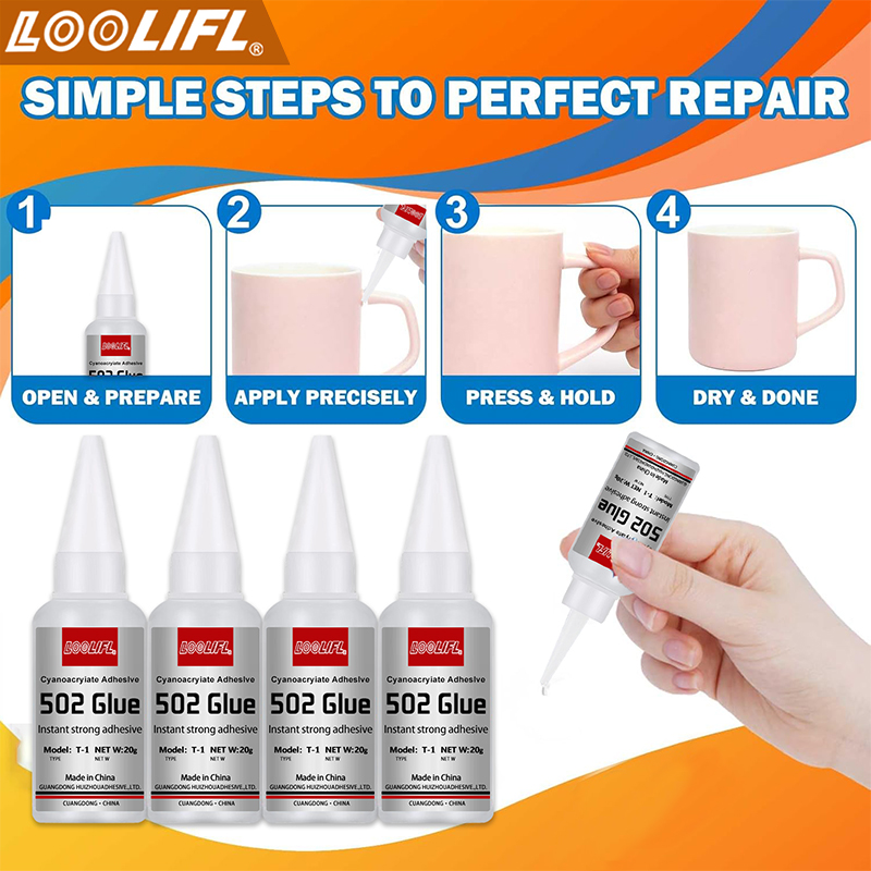 1-3pcs,20ml,502 super glue, co - Contact Cement Leather avis et prix