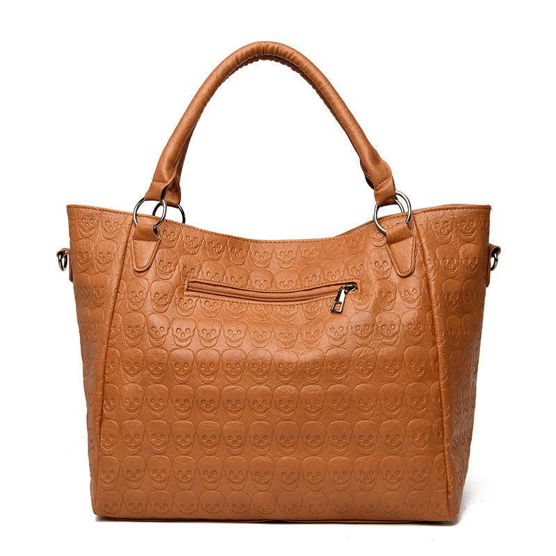 Sac bandoulière Punk Skull en  - Leather Work Handbags avis et prix