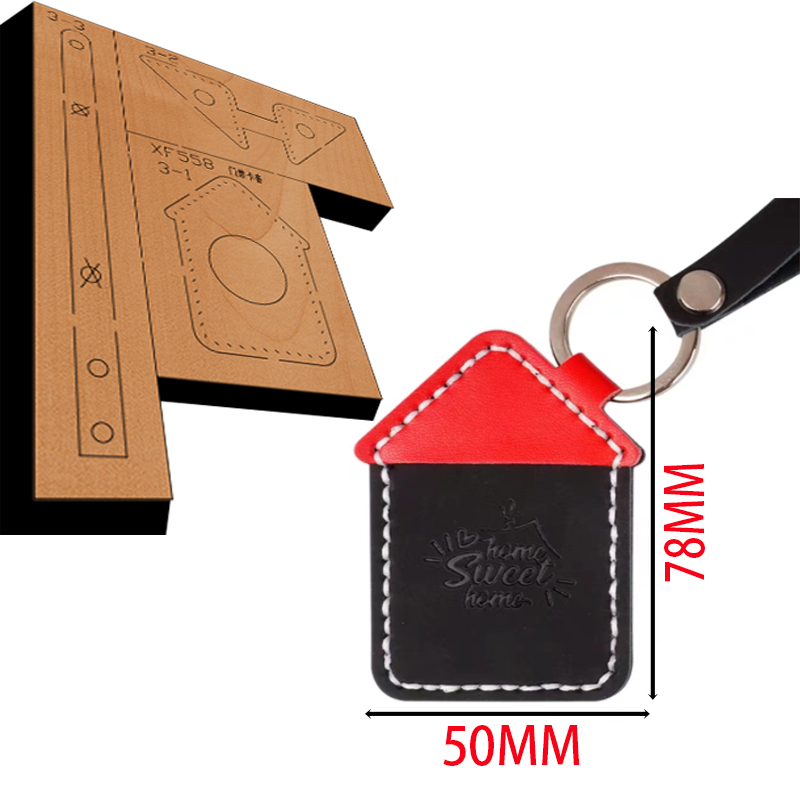Porte-carte d'accès en bois à  - Leathercraft Japan avis et prix