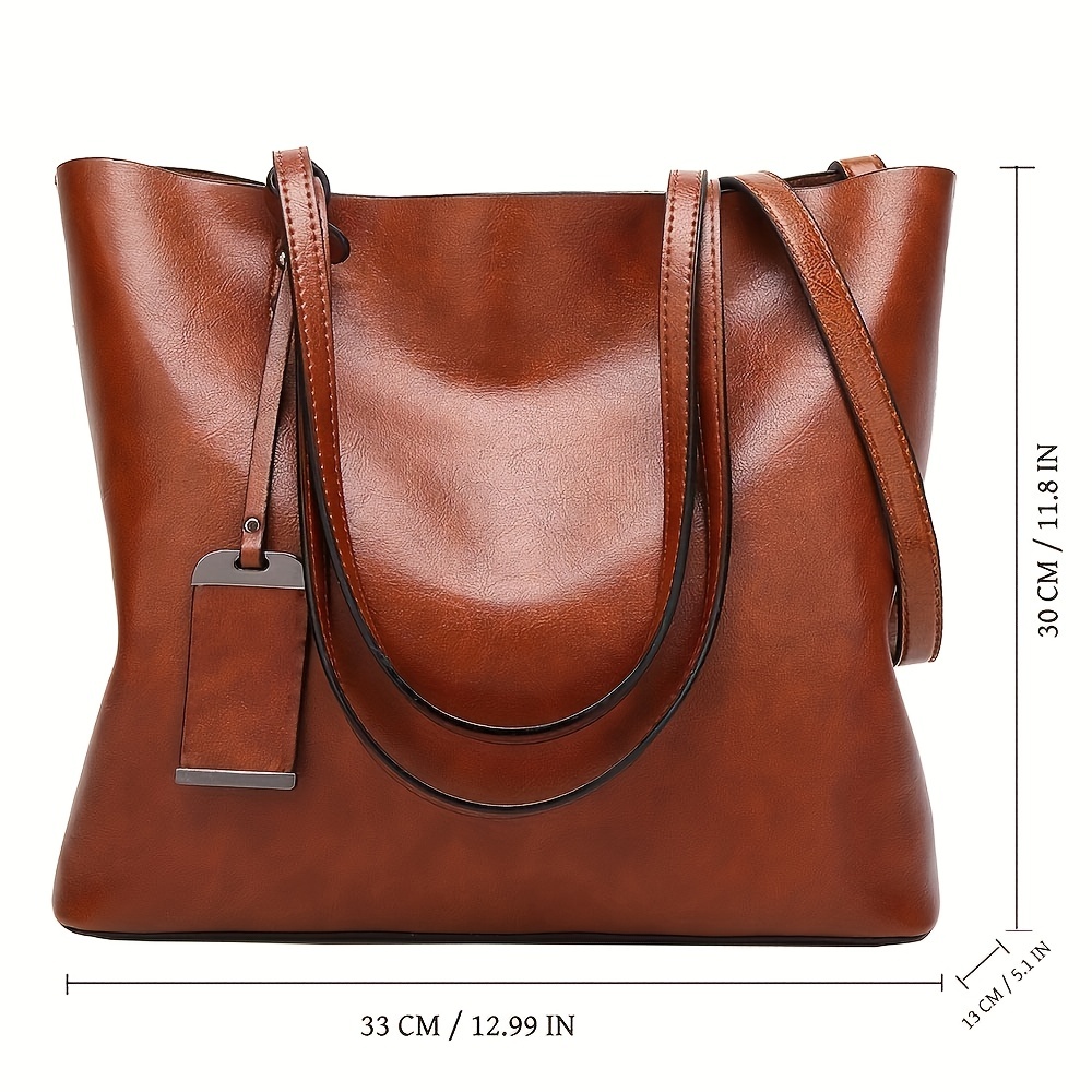 Sac à main fourre-tout en cuir - Leather Work Handbags avis et prix