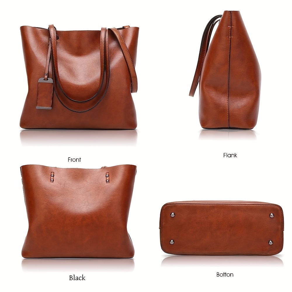 Sac à main fourre-tout en cuir - Leather Work Handbags avis et prix
